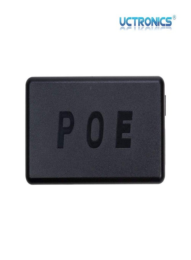 UCTRONICS USB-C PoE Splitter Gigabit, PoE to USB-C 5V/4A Power Supply for Raspberry Pi 4 and More, 802.3at Power Over Ethernet to USB Type-C Adapter - Image 2